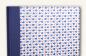 Preview: Photo album "Blue hearts", handmade photo album, for gluing, blue linen back